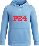Under Armour Team Icon Fleece Hoodie - Power 24 Session I 2026 (Double Bordered RED Block Text)