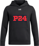 Under Armour Team Icon Fleece Hoodie - Power 24 Session I 2026 (Double Bordered RED Block Text)