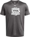 Under Armour Tech Team Short Sleeve - Colorado Crossroads 2026 - bear white