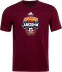 Adidas Cotton T-Shirt - Arizona College Showcase (girls) 2026 - 2