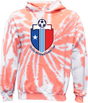 Tie-Dye Hoodies - Texas International Cup 2026 (Main Logo)
