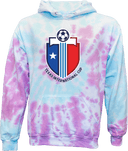 Tie-Dye Hoodies - Texas International Cup 2026 (Main Logo)