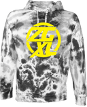 Under Armour Rival Fleece Hoodie Tie-Dye - Zero Gravity - XL yellow