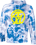 Under Armour Rival Fleece Hoodie Tie-Dye - Zero Gravity - XL yellow