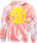 Tie-Dye Hoodies - Zero Gravity - XL yellow