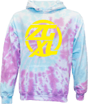 Tie-Dye Hoodies - Zero Gravity - XL yellow