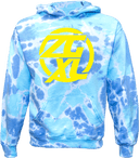 Tie-Dye Hoodies - Zero Gravity - XL yellow