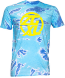 Tie-Dye Short Sleeves - Zero Gravity - XL yellow