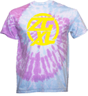 Tie-Dye Short Sleeves - Zero Gravity - XL yellow