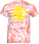 Tie-Dye Short Sleeves - Zero Gravity - XL yellow