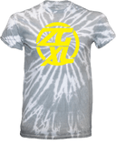 Tie-Dye Short Sleeves - Zero Gravity - XL yellow