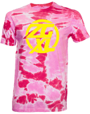 Tie-Dye Short Sleeves - Zero Gravity - XL yellow