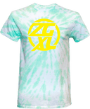 Tie-Dye Short Sleeves - Zero Gravity - XL yellow