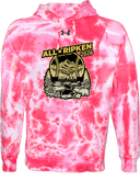 Under Armour Rival Fleece Hoodie Tie-Dye - All Ripken Pigeon Forge 2026 (Yellow)