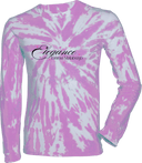 Tie-Dye Long Sleeves - Elegance Invitational 2027 (Black Text)