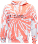 Tie-Dye Hoodies - Elegance Invitational 2027 (Black Text)