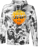 Under Armour Rival Fleece Hoodie Tie-Dye - Girls UAA Session I 2026(Bright Sunset)