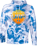 Under Armour Rival Fleece Hoodie Tie-Dye - Girls UAA Session I 2026(Bright Sunset)