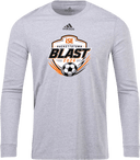 Adidas Cotton Long Sleeves - Hackettstown Blast 2026 (Primary)