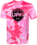 Under Armour Athletics Short Sleeve Tie-Dye - Girls UAA Session I 2026 (Stealth Black)