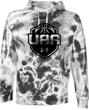 Under Armour Rival Fleece Hoodie Tie-Dye - Girls UAA Session I 2026 (Stealth Black)