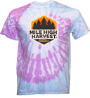 Tie-Dye Short Sleeves - Mile High Harvest 2026