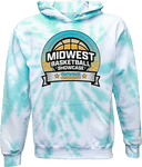 Tie-Dye Hoodies - The Midwest Basketball Showcase 2026 - Secondary