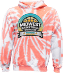 Tie-Dye Hoodies - The Midwest Basketball Showcase 2026 - Secondary