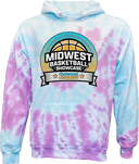 Tie-Dye Hoodies - The Midwest Basketball Showcase 2026 - Secondary