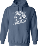 Hoodies - Zero Gravity - EAT SLEEP HOOP white