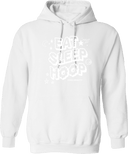 Hoodies - Zero Gravity - EAT SLEEP HOOP white