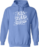 Hoodies - Zero Gravity - EAT SLEEP HOOP white