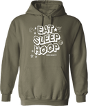 Hoodies - Zero Gravity - EAT SLEEP HOOP white