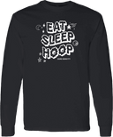 Long Sleeves - Zero Gravity - EAT SLEEP HOOP white