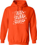 Hoodies - Zero Gravity - EAT SLEEP HOOP white