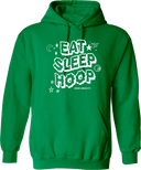 Hoodies - Zero Gravity - EAT SLEEP HOOP white