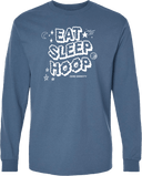 Long Sleeves - Zero Gravity - EAT SLEEP HOOP white