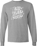 Long Sleeves - Zero Gravity - EAT SLEEP HOOP white