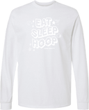 Long Sleeves - Zero Gravity - EAT SLEEP HOOP white