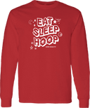 Long Sleeves - Zero Gravity - EAT SLEEP HOOP white