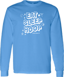 Long Sleeves - Zero Gravity - EAT SLEEP HOOP white