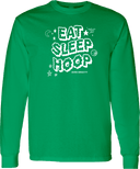 Long Sleeves - Zero Gravity - EAT SLEEP HOOP white