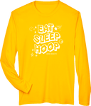 Performance Long Sleeves - Zero Gravity - EAT SLEEP HOOP white
