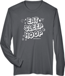 Performance Long Sleeves - Zero Gravity - EAT SLEEP HOOP white
