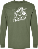 Long Sleeves - Zero Gravity - EAT SLEEP HOOP white