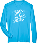 Performance Long Sleeves - Zero Gravity - EAT SLEEP HOOP white