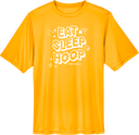 Performance Short Sleeves - Zero Gravity - EAT SLEEP HOOP white
