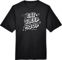 Performance Short Sleeves - Zero Gravity - EAT SLEEP HOOP white