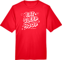 Performance Short Sleeves - Zero Gravity - EAT SLEEP HOOP white