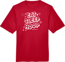 Performance Short Sleeves - Zero Gravity - EAT SLEEP HOOP white